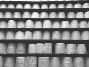 Row of objects in row