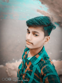 Portrait of cute boy