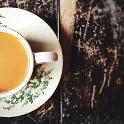 Close-up of coffee cup