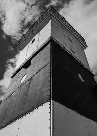 Low angle view of building against sky