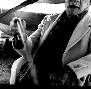 Close-up of woman in bikini