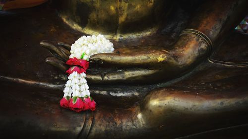 Close-up of buddha statue