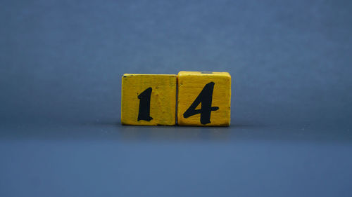 Close-up of toy blocks on white background