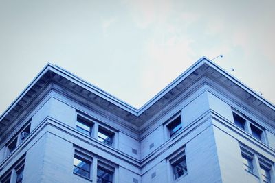 Low angle view of building against sky