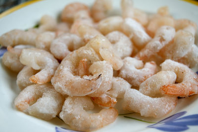 Close-up of bread on plate