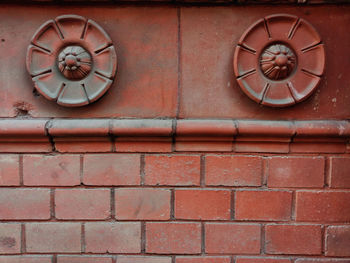 Close-up of brick wall