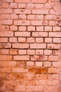 Full frame shot of brick wall