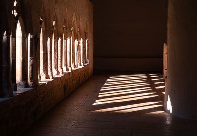 Interior of building