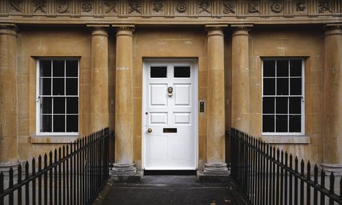 Exterior of building