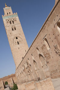 Low angle view of building against sky