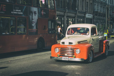 Car on road