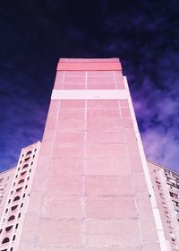 Low angle view of building against sky
