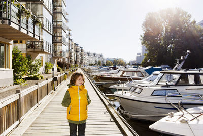 Girl at waterfront