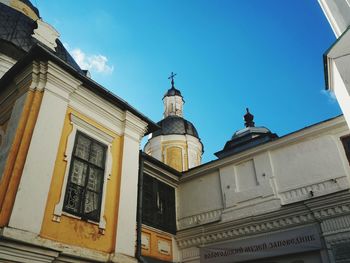 Low angle view of building against sky