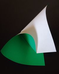 Close up of multi colored wall