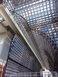 Low angle view of ceiling