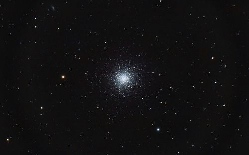 Low angle view of star field