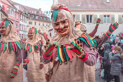 Group of people in traditional clothing