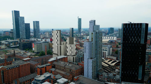 Cityscape against sky