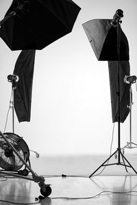 Lighting equipment in film studio