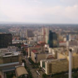 Cityscape against sky