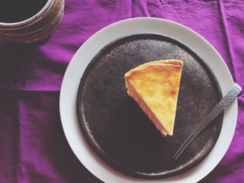 Close-up of food on table