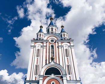 Low angle view of cathedral against sky