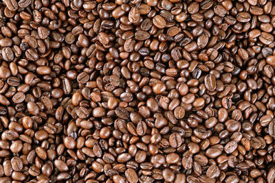 Full frame shot of coffee beans