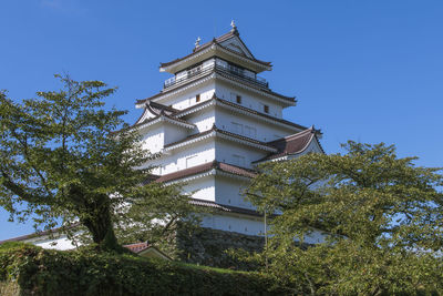 Low angle view of building against sky