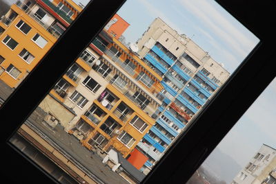 Low angle view of building against sky