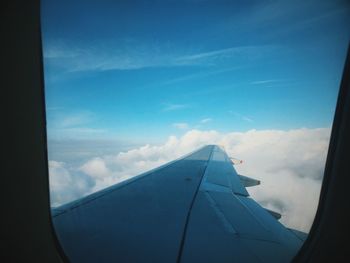 Cropped image of airplane