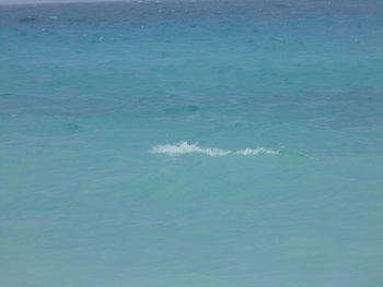 Scenic view of blue sea