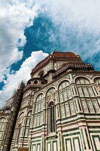 Low angle view of building against sky