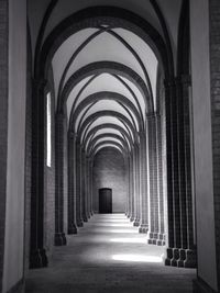 Interior of colonnade