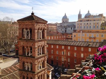 View of buildings in city