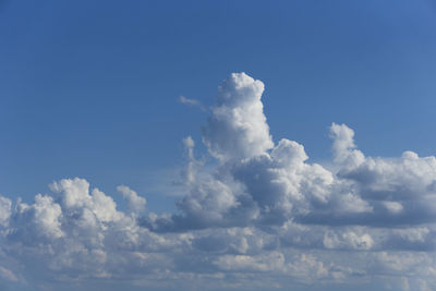 Low angle view of clouds in sky