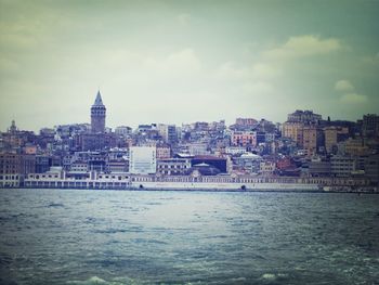 River with buildings in background