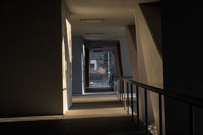 Corridor of building