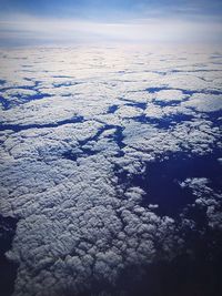 Scenic view of snow covered landscape