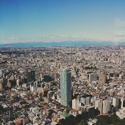 Aerial view of cityscape