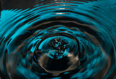 Full frame shot of water drop