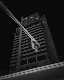 Low angle view of building against clear sky