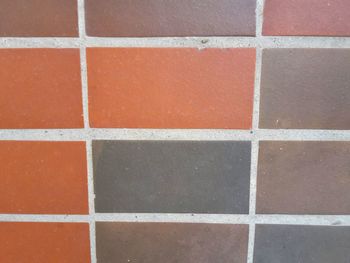 Full frame shot of tiled floor