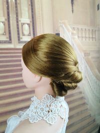 Girl looking at camera