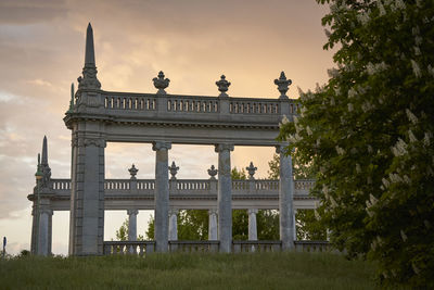 View of historical building against sky