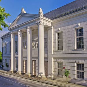 Facade of building