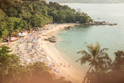 Scenic view of beach