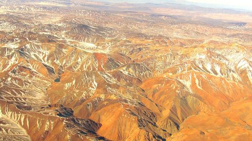 Aerial view of landscape against sky