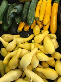 Full frame shot of vegetables for sale in market