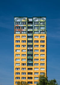 Low angle view of building against sky